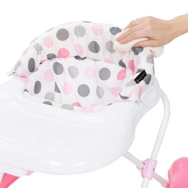 baby trend trend 2.0 activity walker, spots pink5
