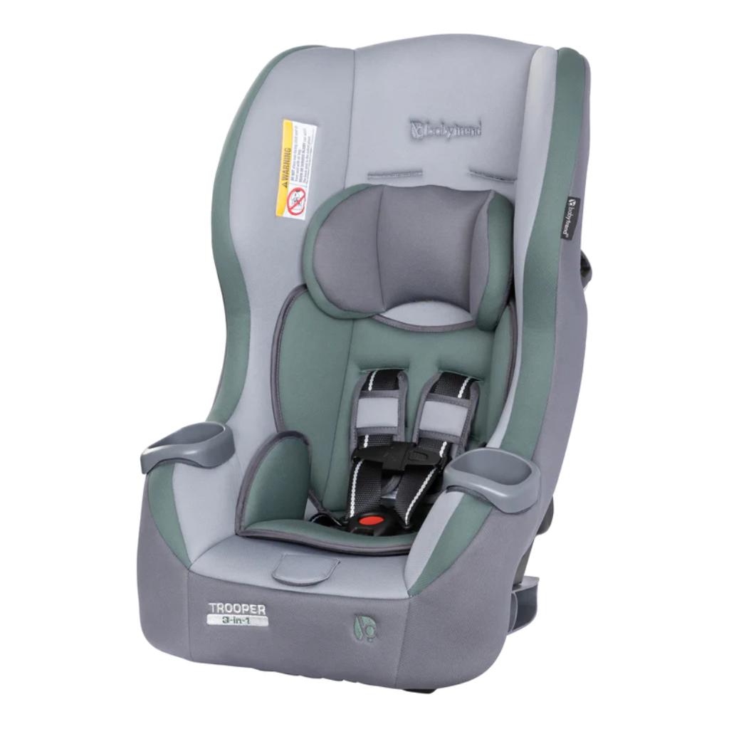 baby trend trooper 3 in 1 convertible car seat, dash sage