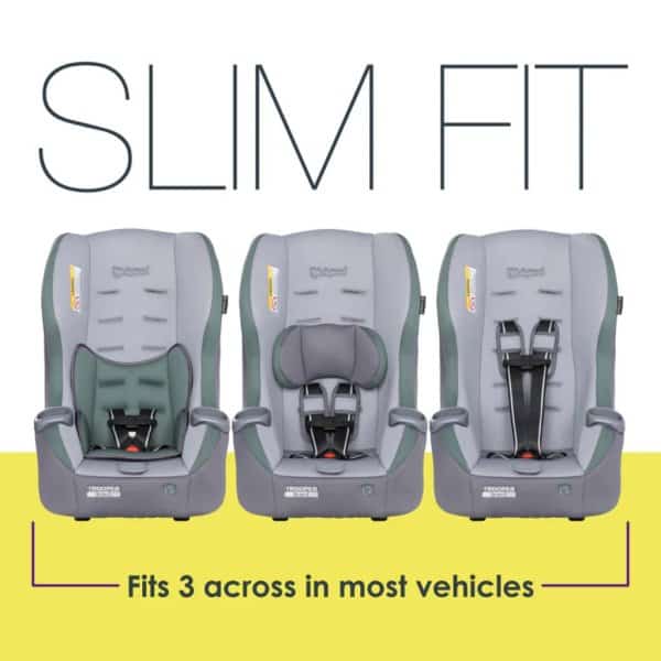 baby trend trooper 3 in 1 convertible car seat, dash sage1