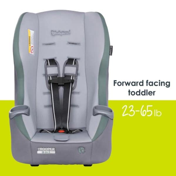 baby trend trooper 3 in 1 convertible car seat, dash sage5