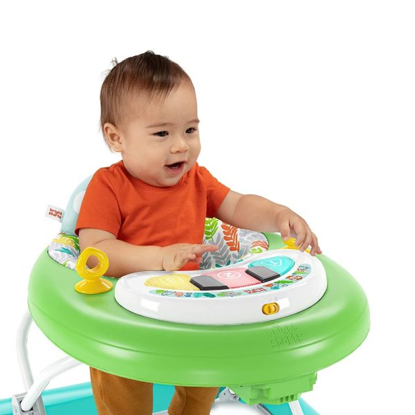 bright starts tiny trek 2 in 1 baby activity walker – jungle vines4
