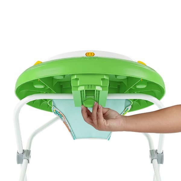 bright starts tiny trek 2 in 1 baby activity walker – jungle vines5