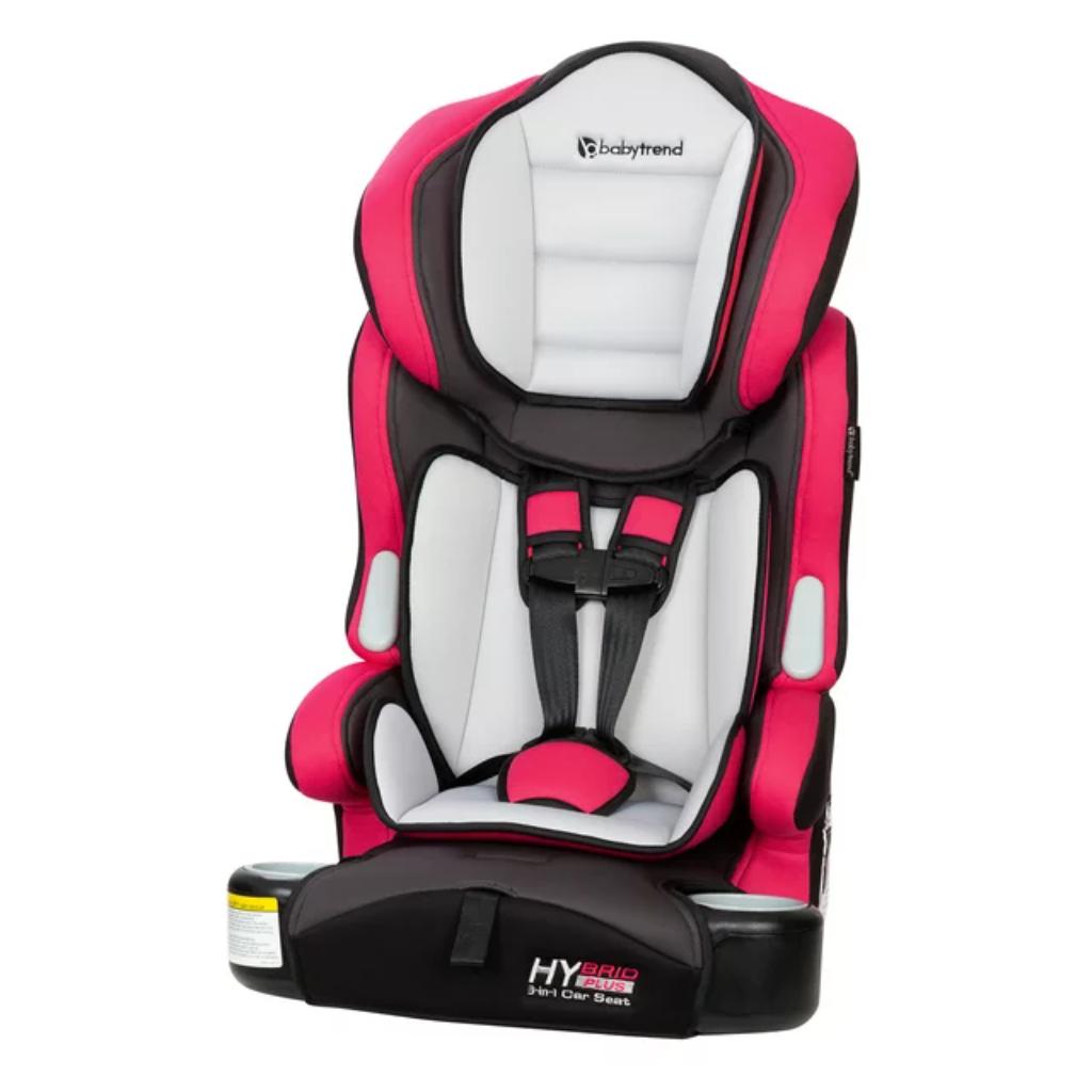 hybrid plus 3 in 1 booster car seat, azalea