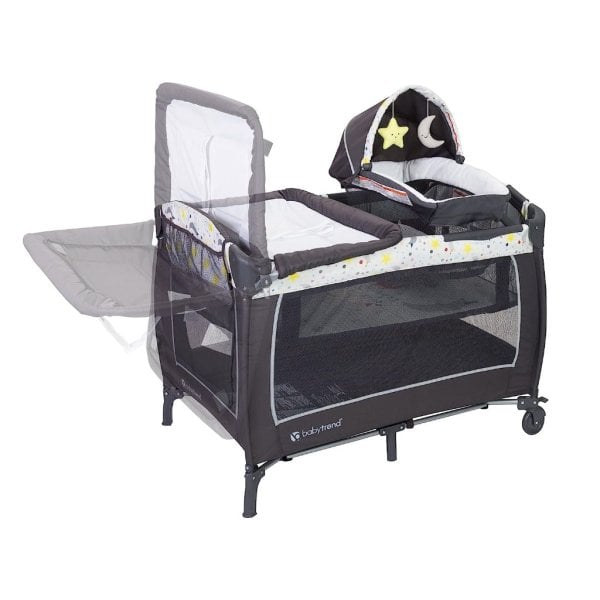 lil snooze deluxe ii nursery center twinkle twinkle little moon5