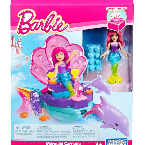 Mega Bloks Barbie Mermaid Carriage