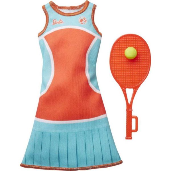 barbie career tennis player fashion pack