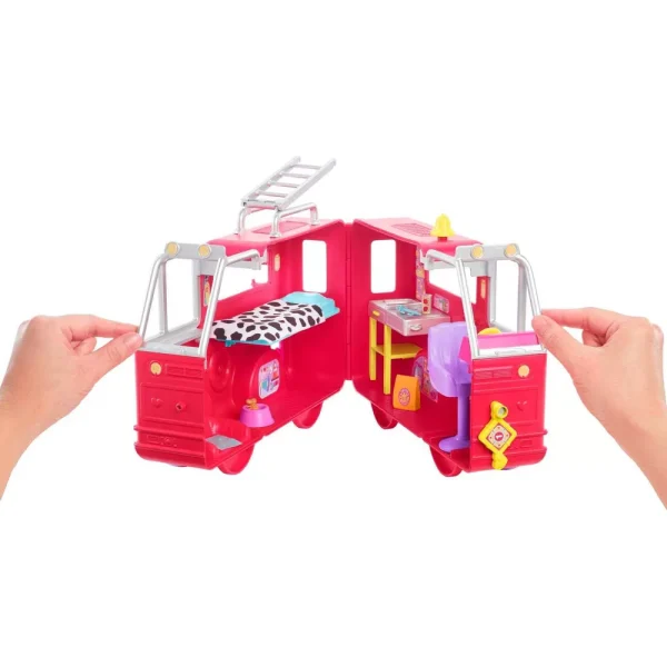 barbie chelsea fire truck playset3