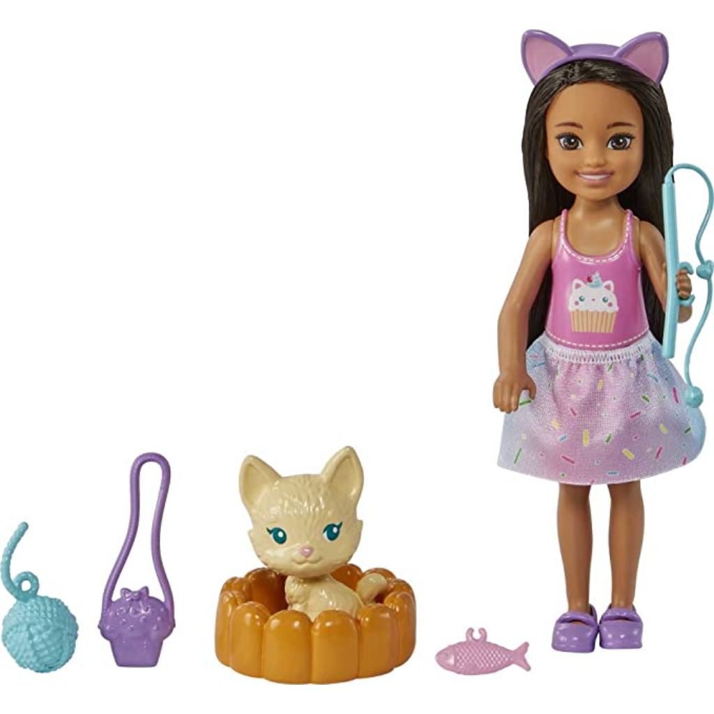 barbie chelsea pet kitty (1)