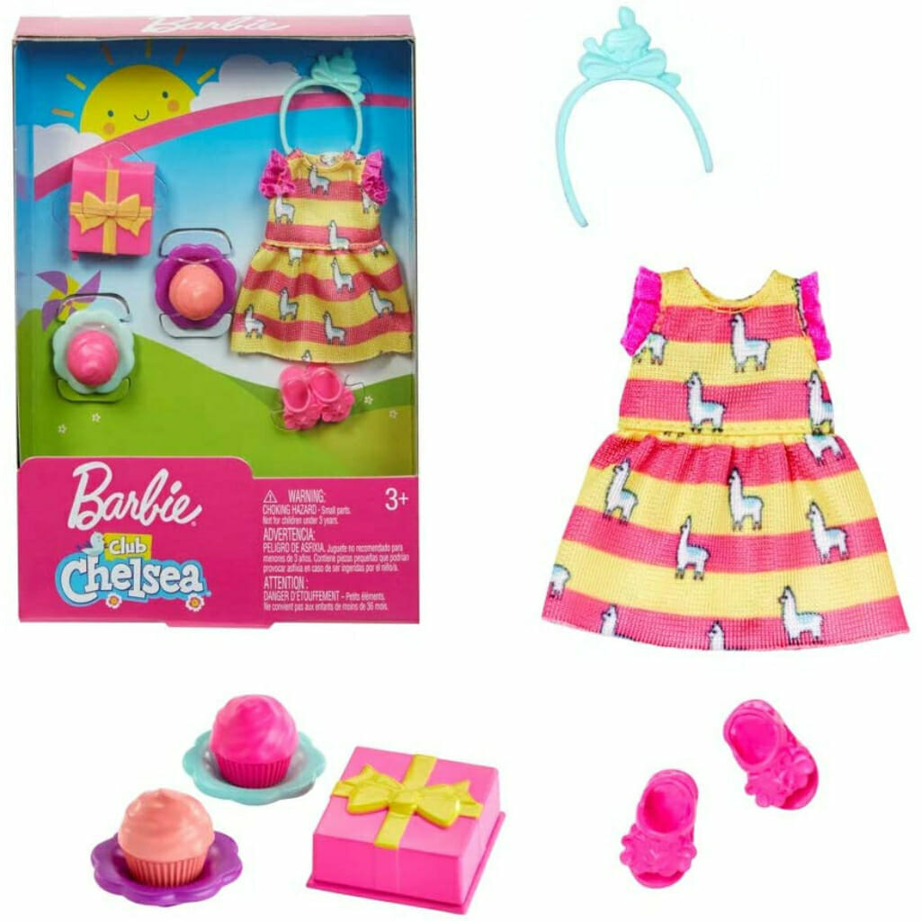 barbie club chelsea birthday doll accessories pack1