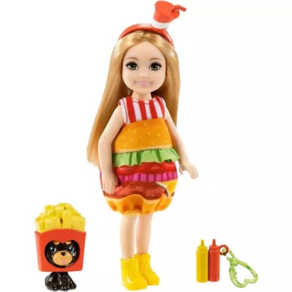 barbie club chelsea dress burger costume 1