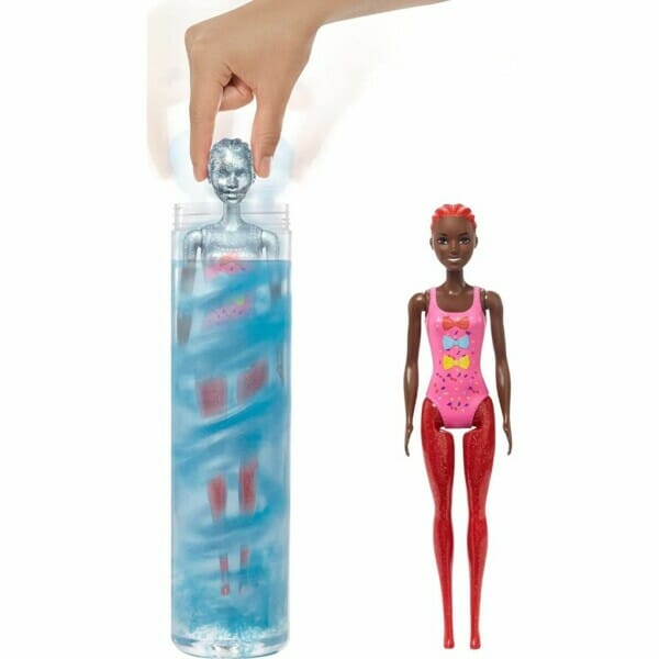 barbie color reveal glitter doll glittery blue (1)