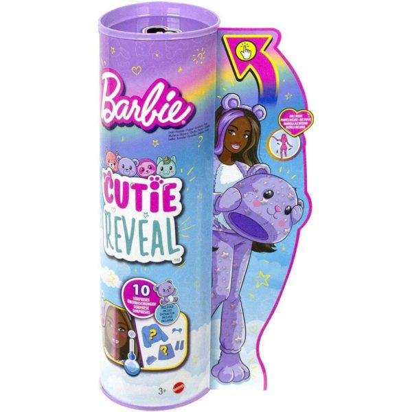 barbie cutie reveal doll polar bear 3