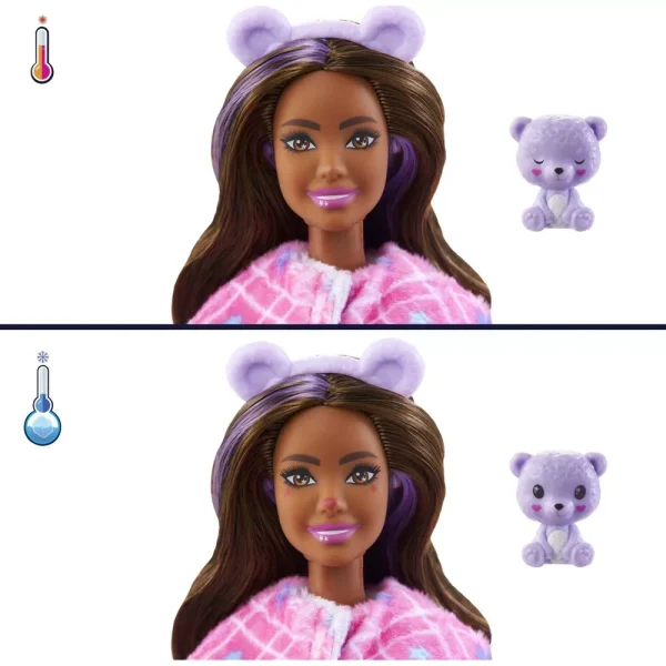 barbie cutie reveal teddy bear plush costume doll1