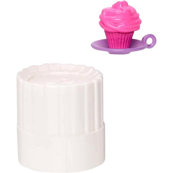 barbie doll & accessories, career pastry chef doll 3
