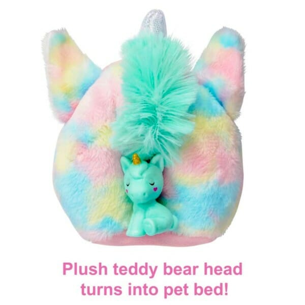 barbie doll cutie reveal unicorn plush costume doll with pet (5)