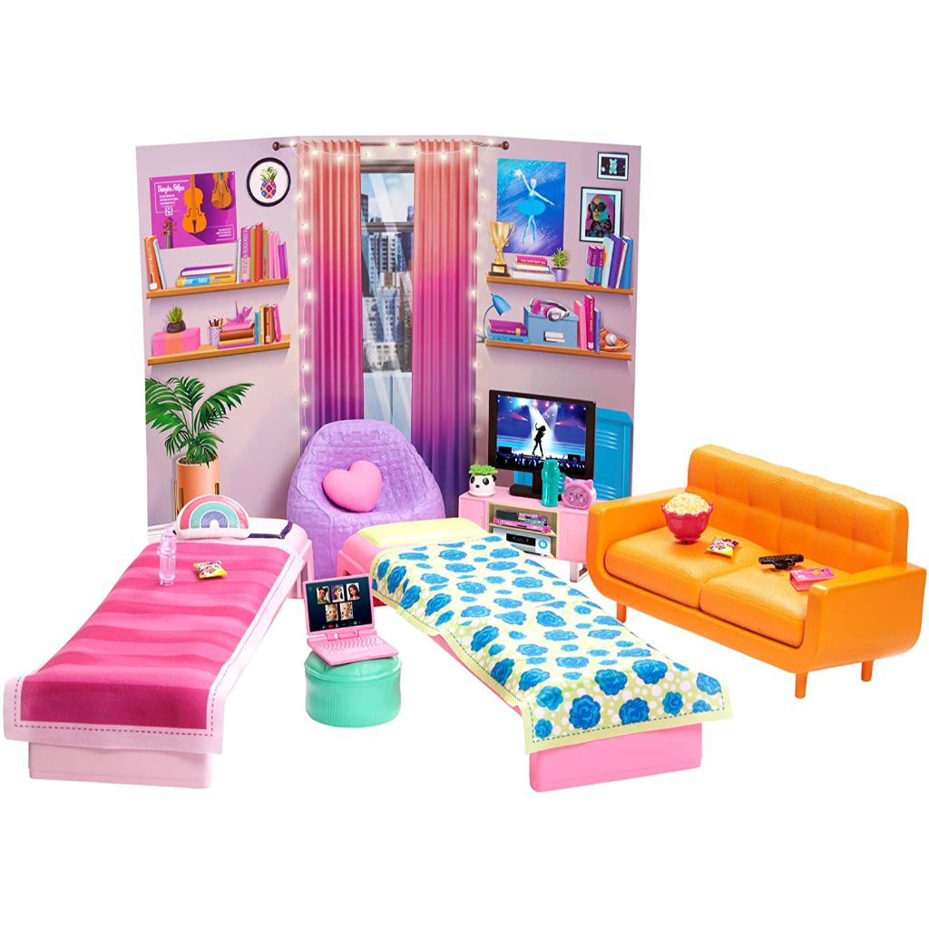 barbie dorm room