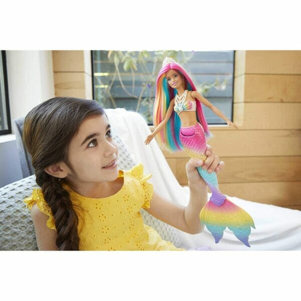 barbie dreamtopia rainbow magic mermaid doll white2