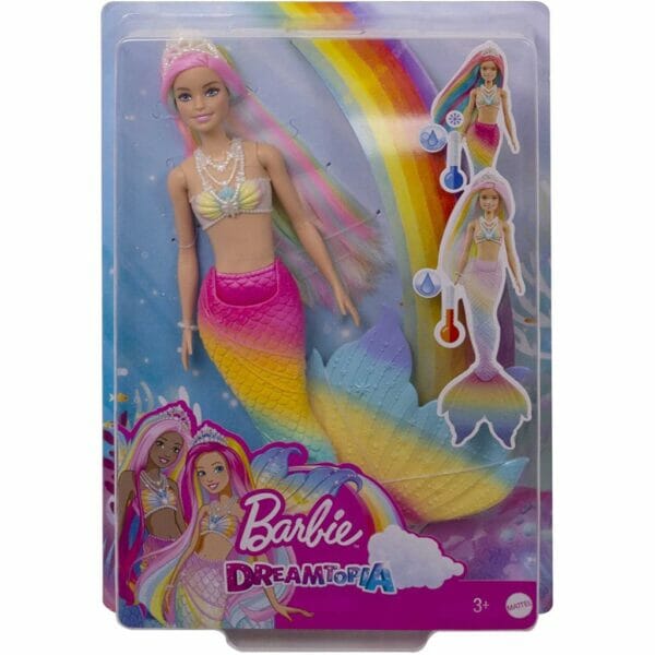 barbie dreamtopia rainbow magic mermaid doll white6