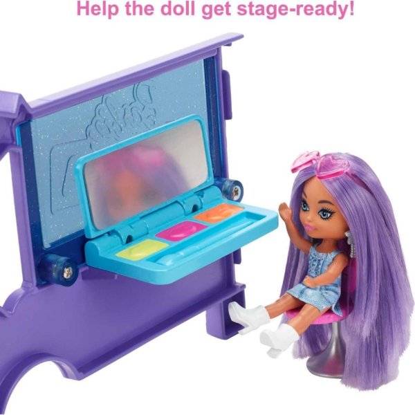 barbie extra mini minis tour bus playset1