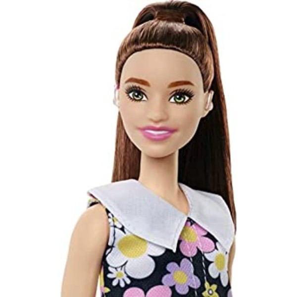 barbie fashionistas doll #187, shift dress, hearing aids, 3 to 8 years (2)