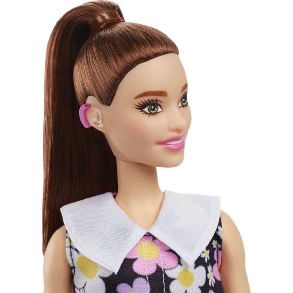 barbie fashionistas doll #187, shift dress, hearing aids, 3 to 8 years (3)