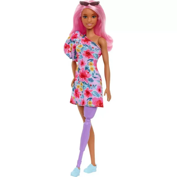 barbie fashionistas doll #189 – off shoulder floral
