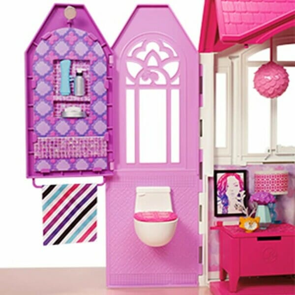 barbie glam getaway portable dollhouse 3
