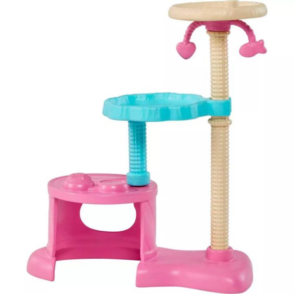 barbie kitty condo doll and pets playset1