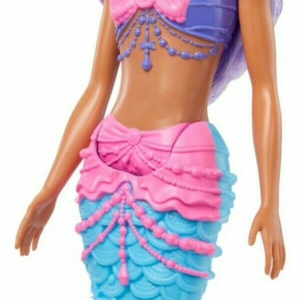 barbie mermaid doll with purple hair (4)