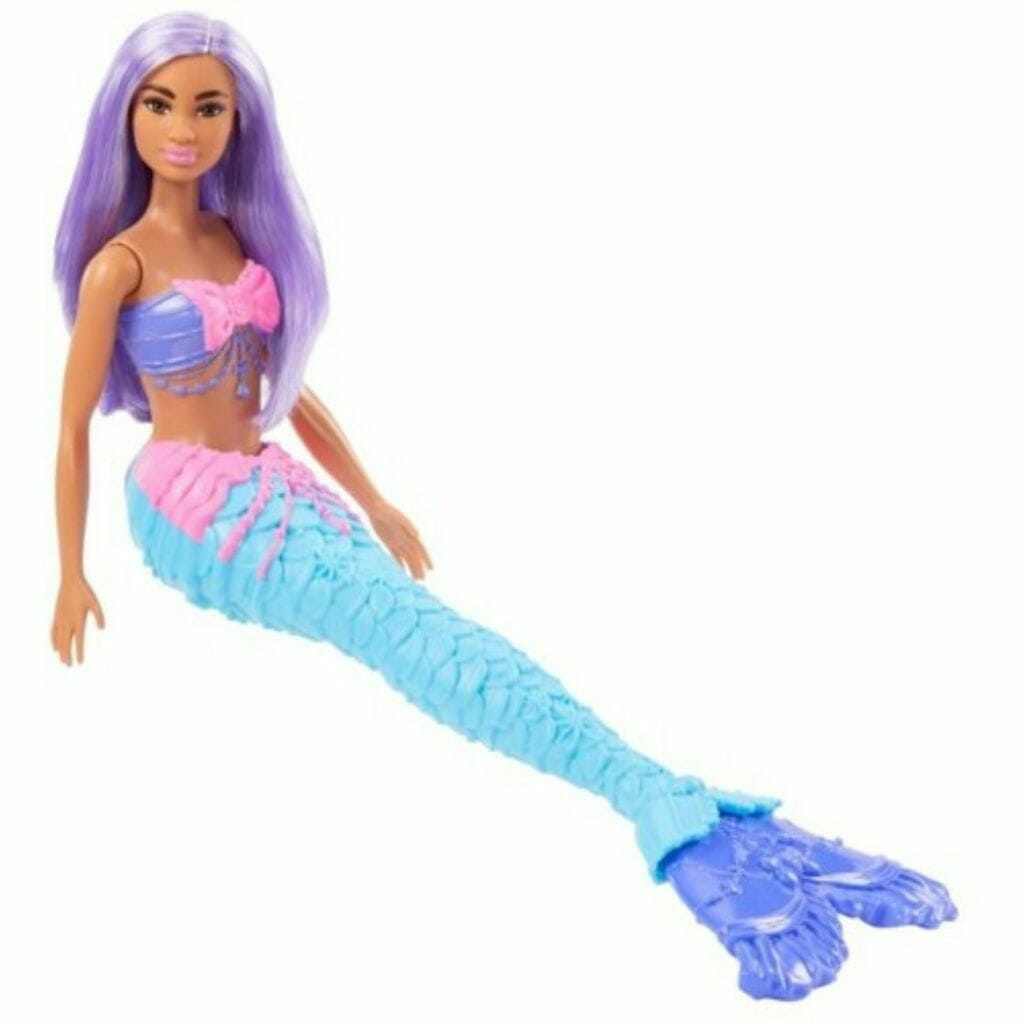 barbie mermaid doll with purple hair (6)