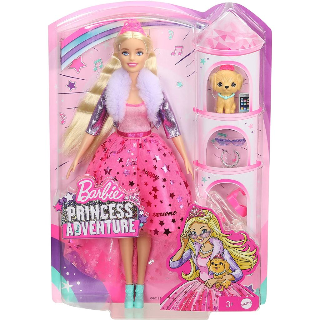 barbie princess adventure doll in princess fashion 6