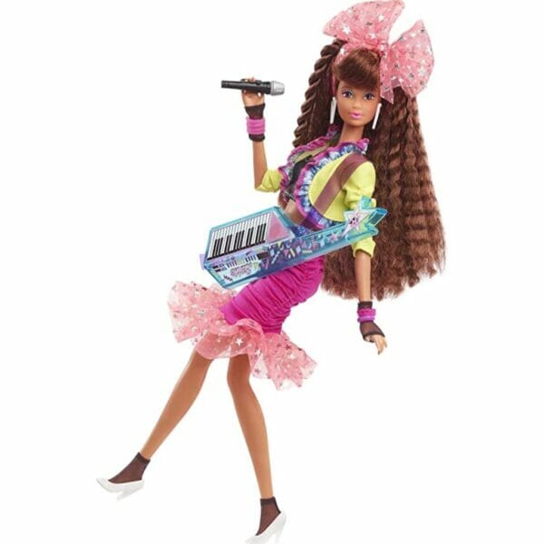 barbie rewind 80s edition dolls' night out doll themed doll, 11.5 i