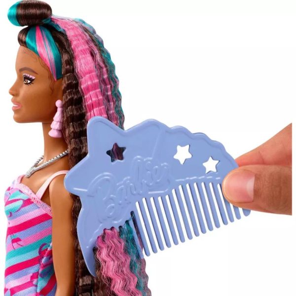 barbie totally hair doll butterfly dress3