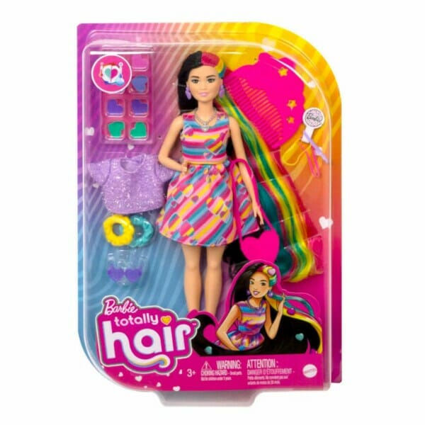 barbie totally hair heart themed doll (1)