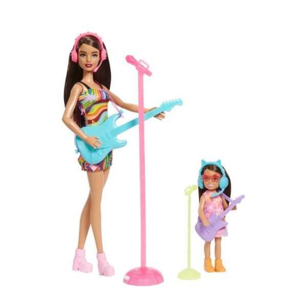 barbie® & chelsea® pop star sisters doll playset (2)