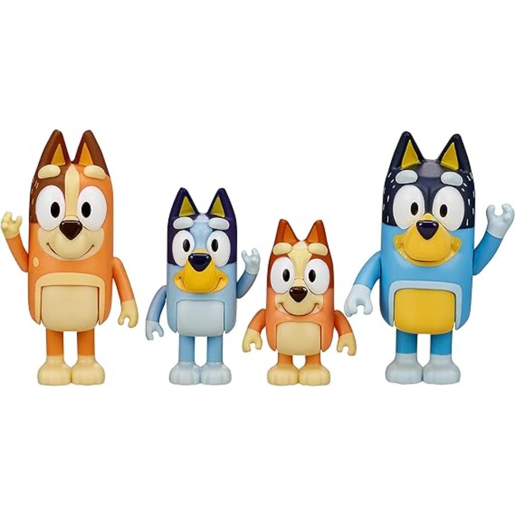 bluey and friends 4 pack of 2.5 3″ poseable figures (1)