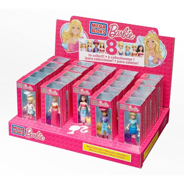 mega bloks barbie mini figure small display character 2