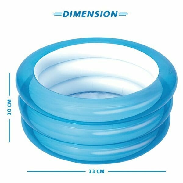 bestway 27.5″x12″ kiddie pool – blue4