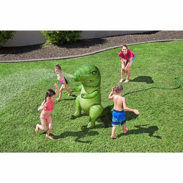 bestway 39x30x48inflatable garden water dinomite sprinkler11