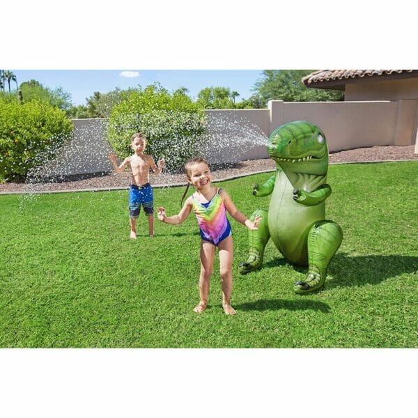 bestway 39x30x48inflatable garden water dinomite sprinkler2