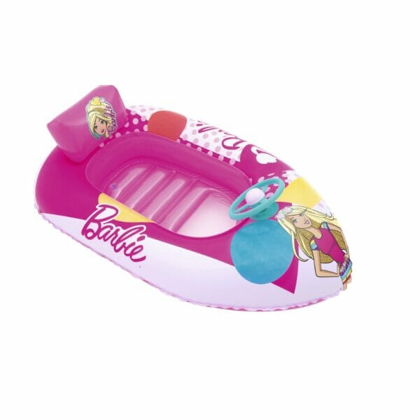 bestway barbie fashion boat inflatable pool float1