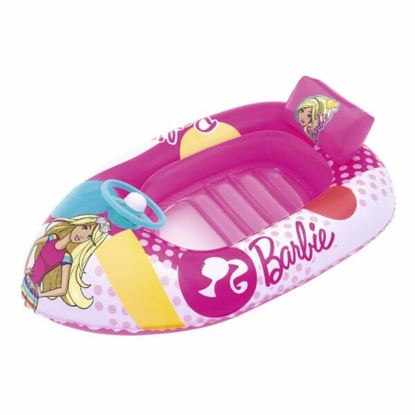 bestway barbie fashion boat inflatable pool float2