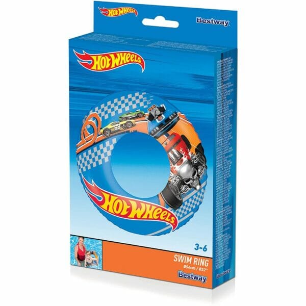 bestway hot wheels 22 swim ring4