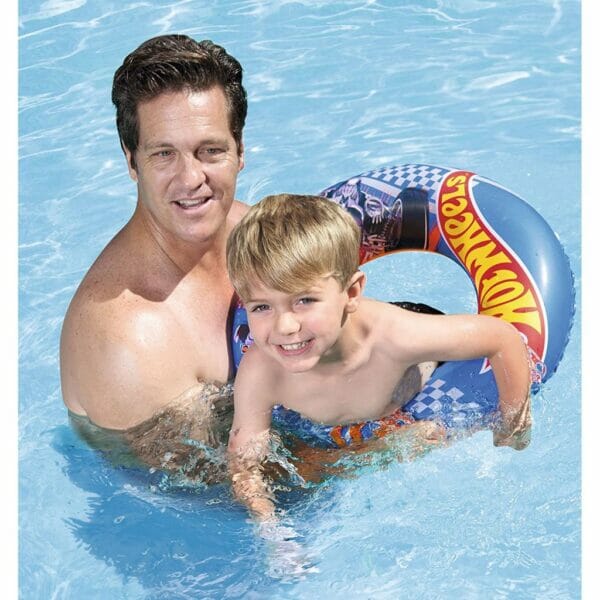 bestway hot wheels 22 swim ring5