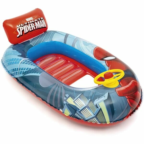 bestway spider man 44x28 beach boat2