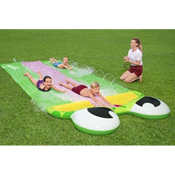 h2o go friendly frog lawn water slide (2)