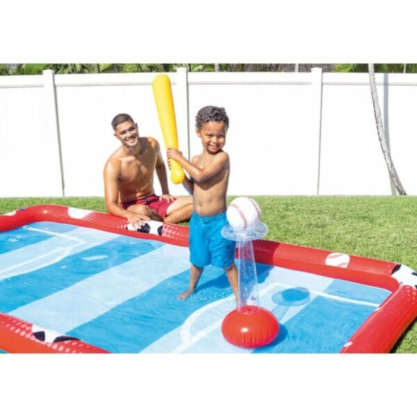 intex action sports play center 10'8 x 8'9 x 3'44