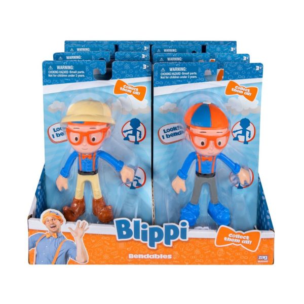 blippi bendables police officer action figure (5)