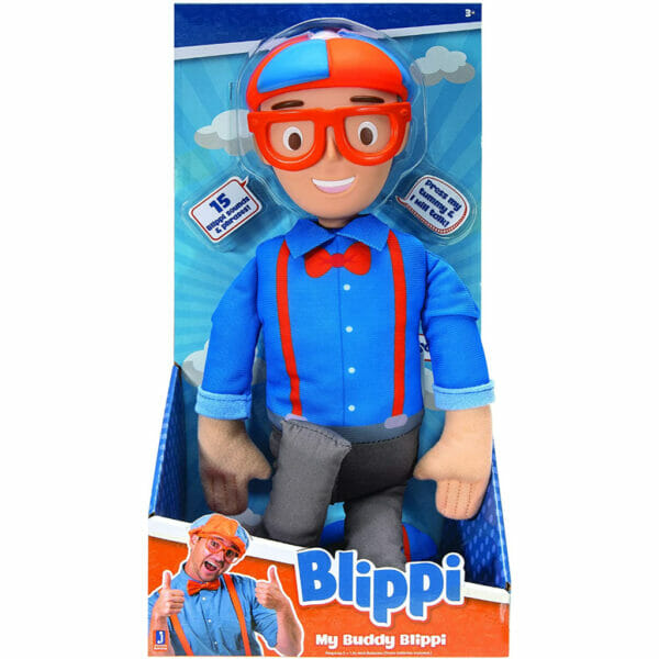 blippi bendable plush doll 166