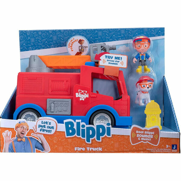 blippi fire truck fun freewheeling vehicles with freewheeling features2
